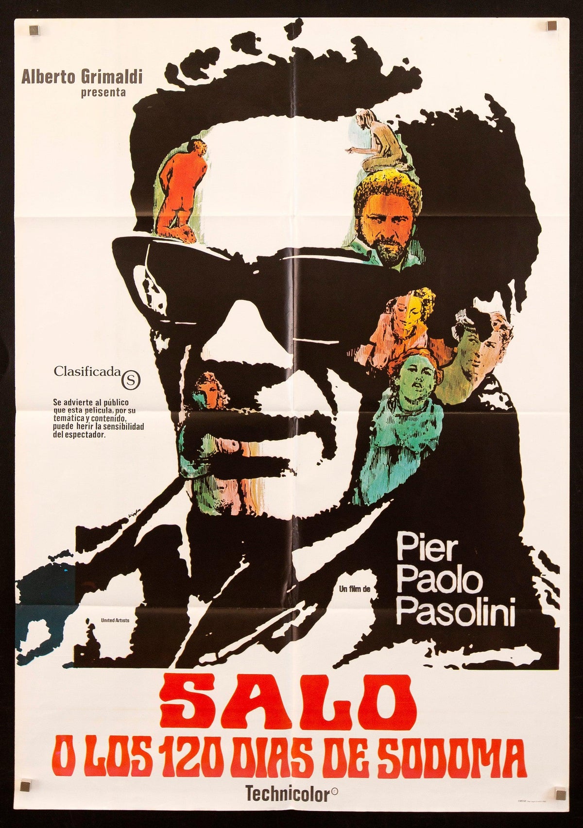 Salo Original Vintage Movie Poster