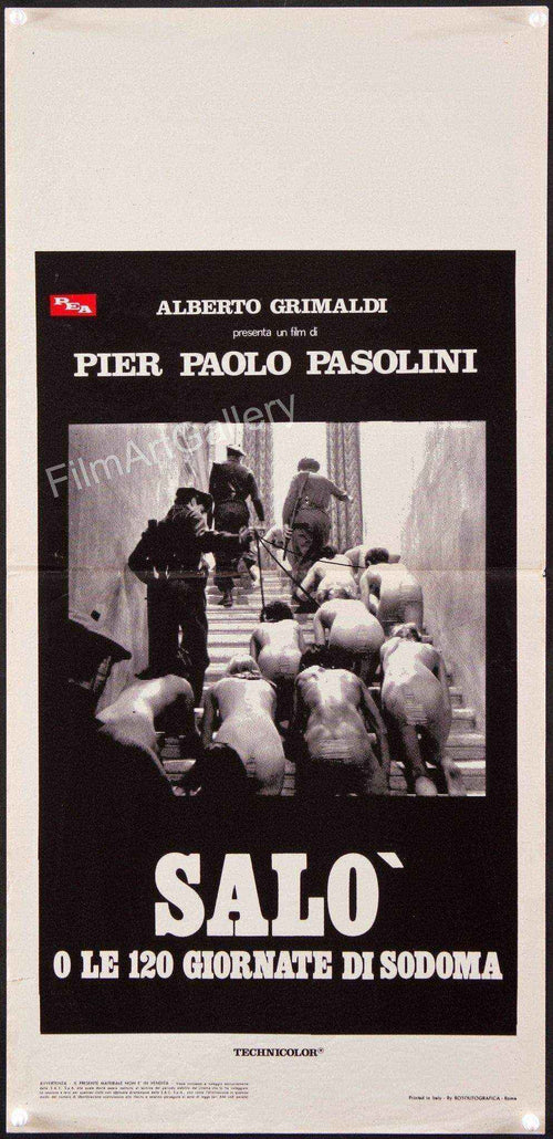 Salo Original Vintage Movie Poster