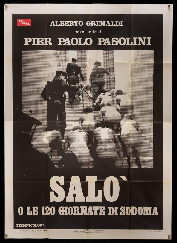 Salo Original Vintage Movie Poster