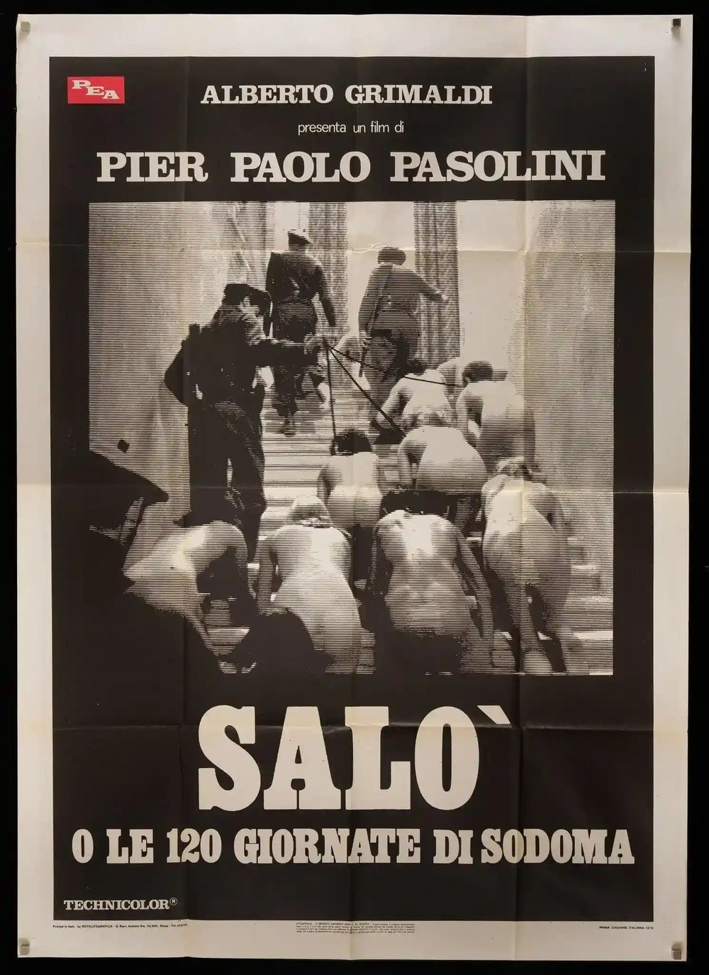 Salo Original Vintage Movie Poster