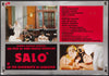 Salo Original Vintage Movie Poster