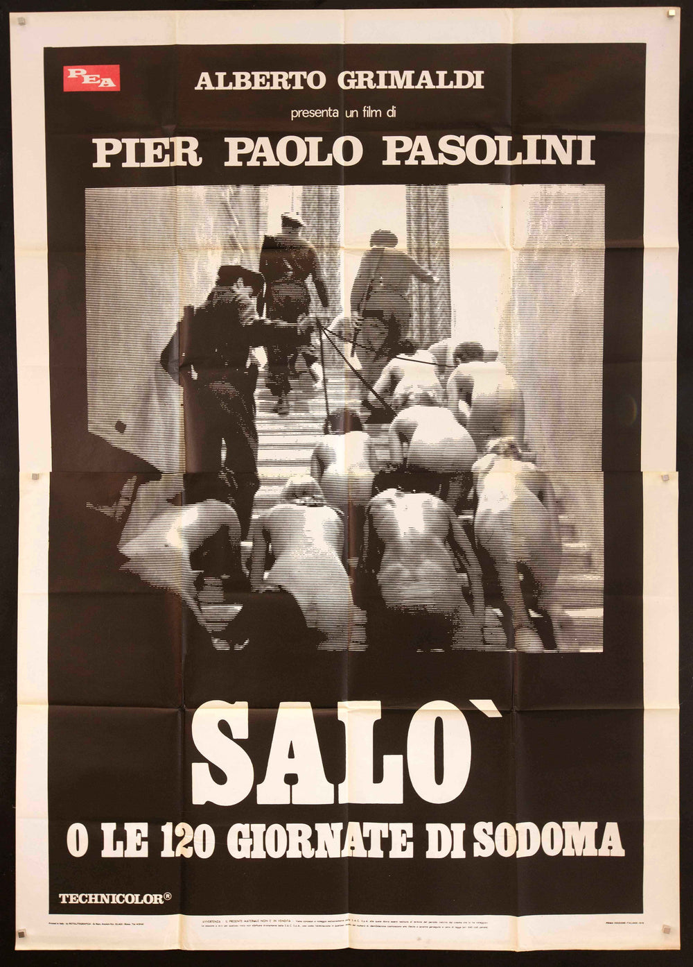 Salo Original Vintage Movie Poster