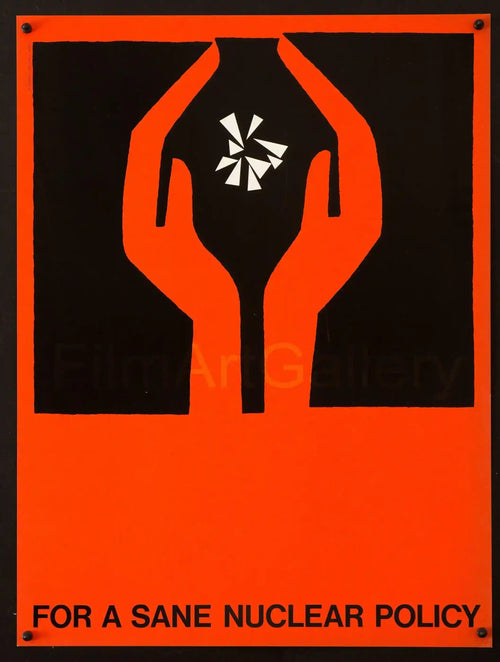 Sane Nuclear Policy Original Vintage Movie Poster