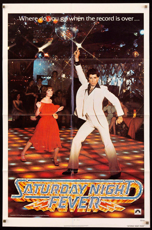 Saturday Night Fever Original Vintage Movie Poster