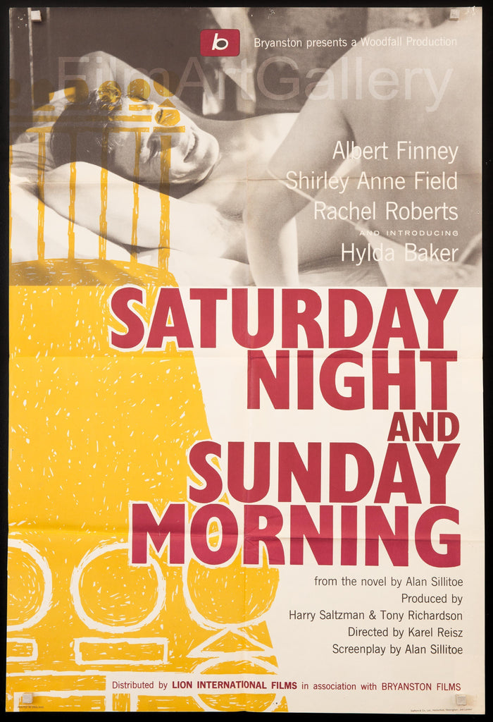 Saturday Night and Sunday Morning Original Vintage Movie Poster