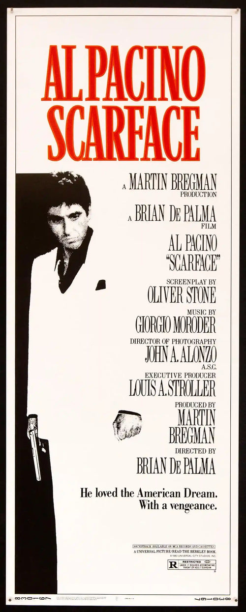 Scarface Original Vintage Movie Poster