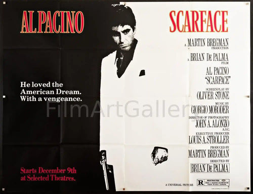 Scarface Original Vintage Movie Poster