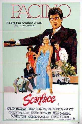 Scarface Original Vintage Movie Poster