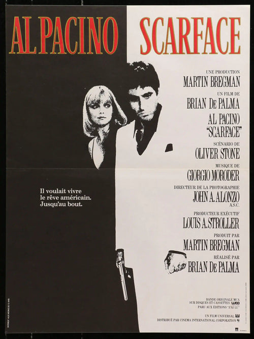 Scarface Original Vintage Movie Poster