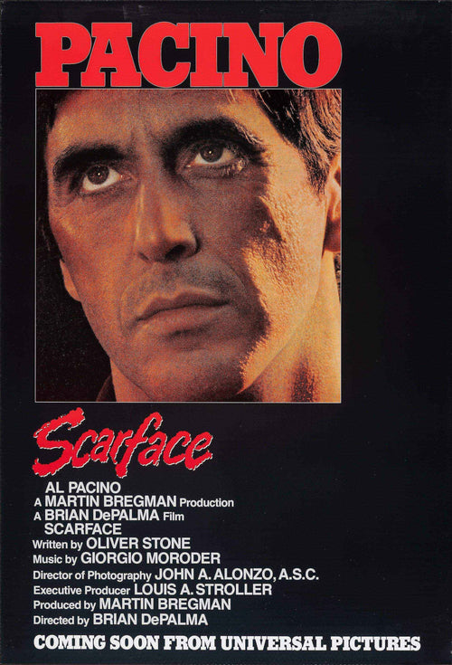 Scarface Original Vintage Movie Poster