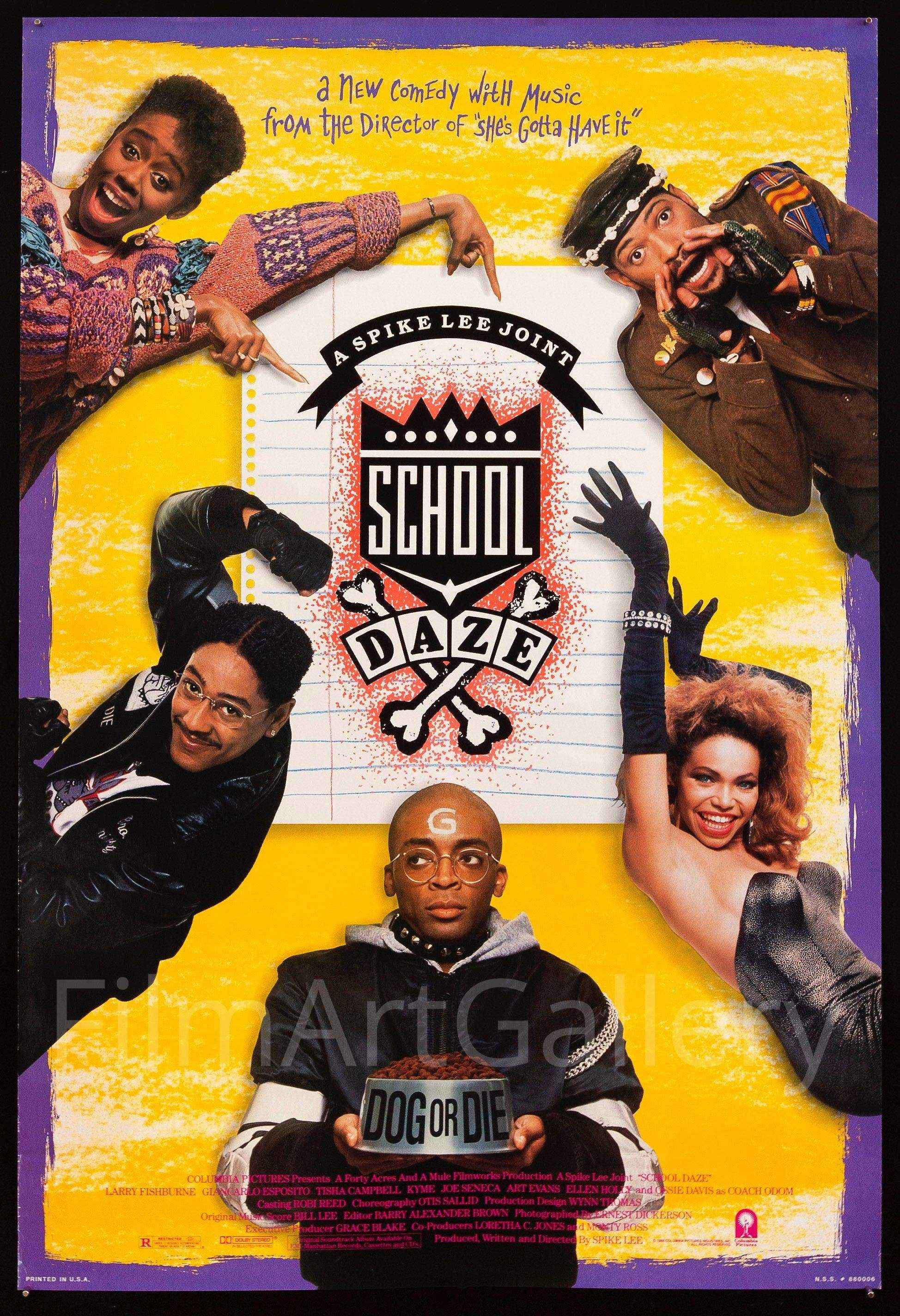 スクールデイズ SchoolDays ポスター School Daze Movie Poster 1988 1 Sheet (27x41)