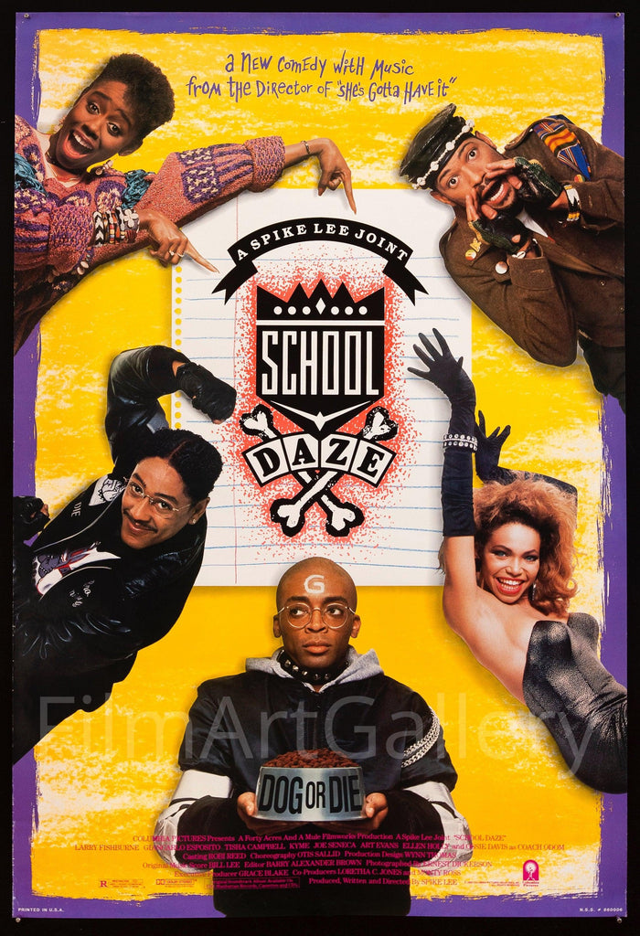 School Daze Original Vintage Movie Poster