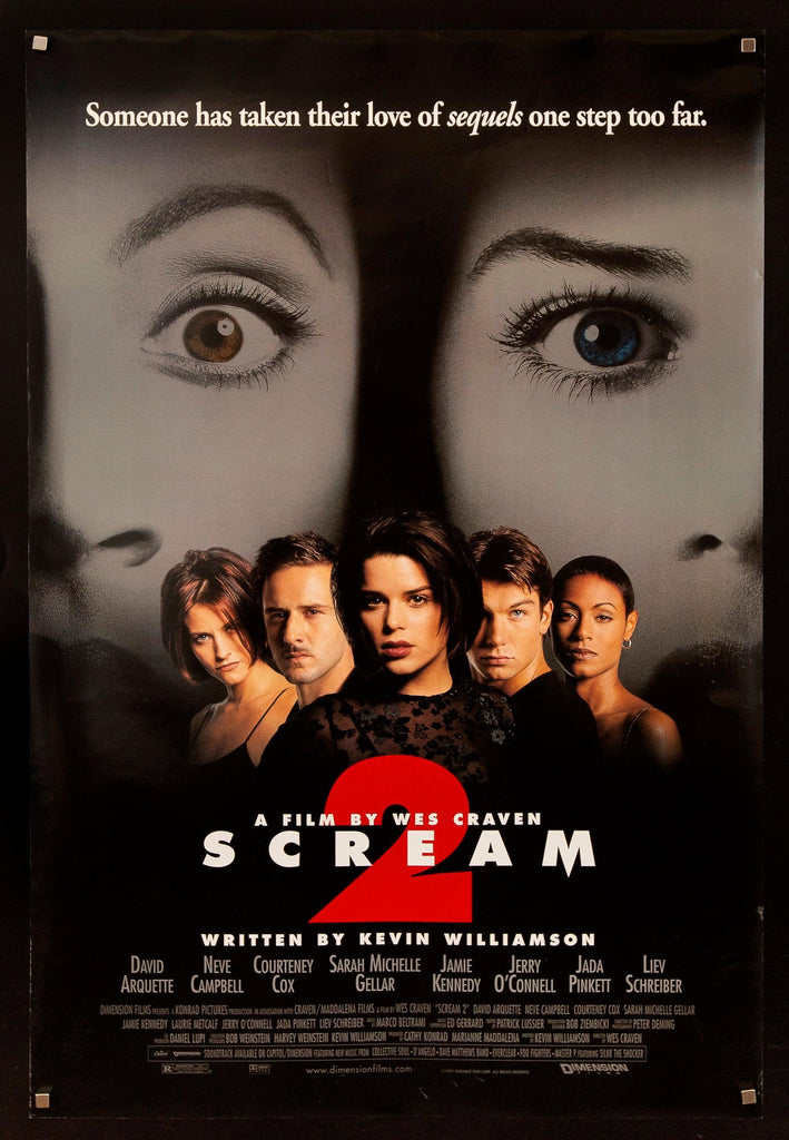 Scream 2 Original Vintage Movie Poster