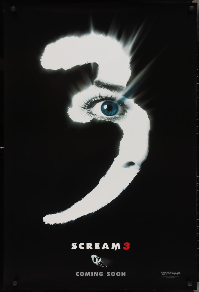 Scream 3 Original Vintage Movie Poster