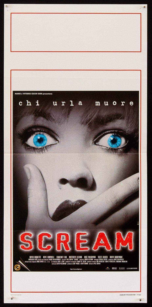 Scream Original Vintage Movie Poster