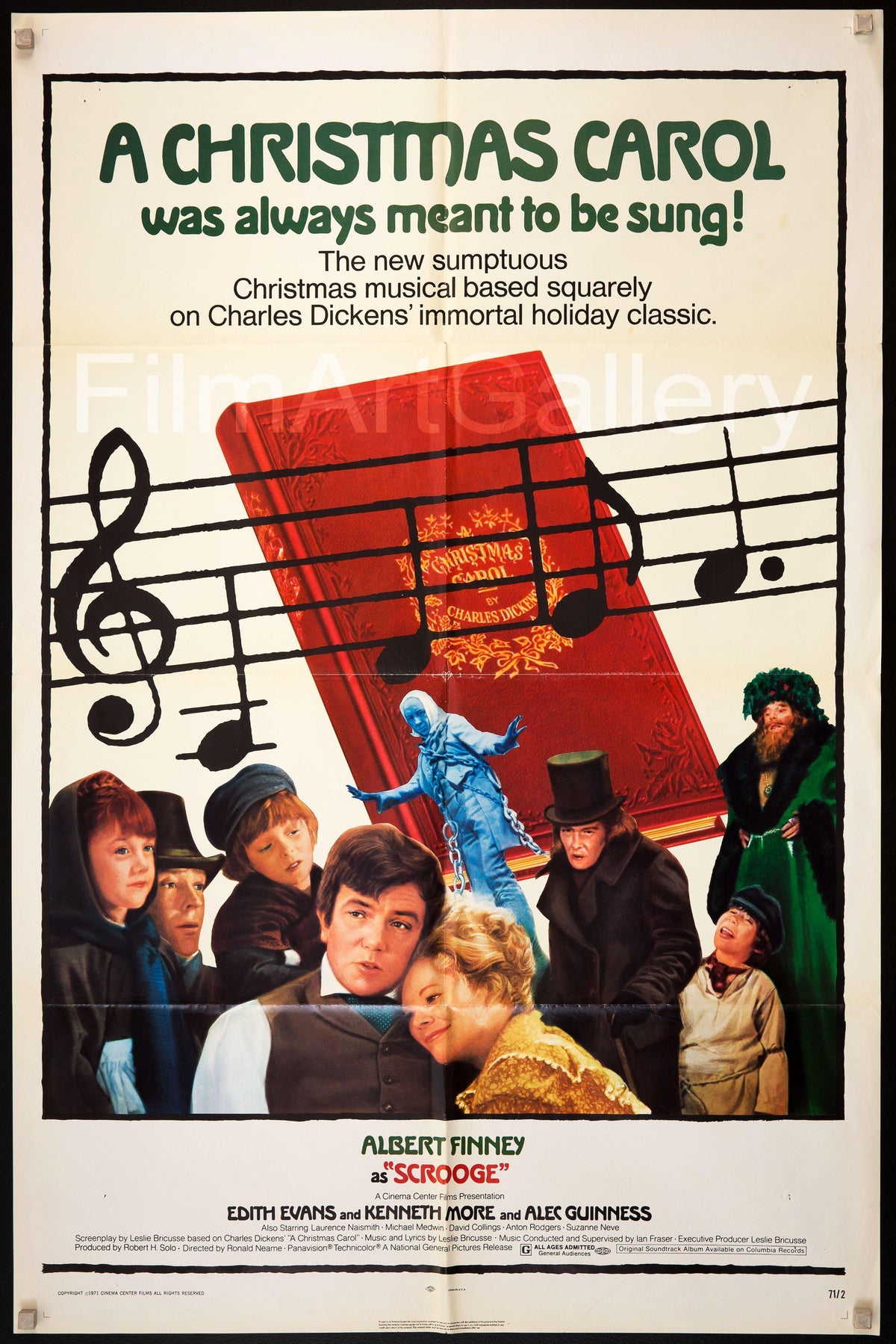 Scrooge Original Vintage Movie Poster