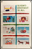 Season's Greetings To All Original Vintage Movie Poster
