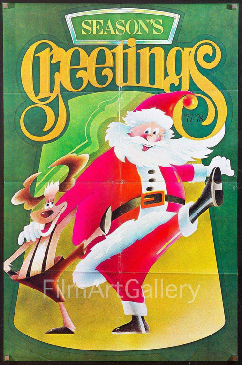 Season's Greetings Original Vintage Movie Poster