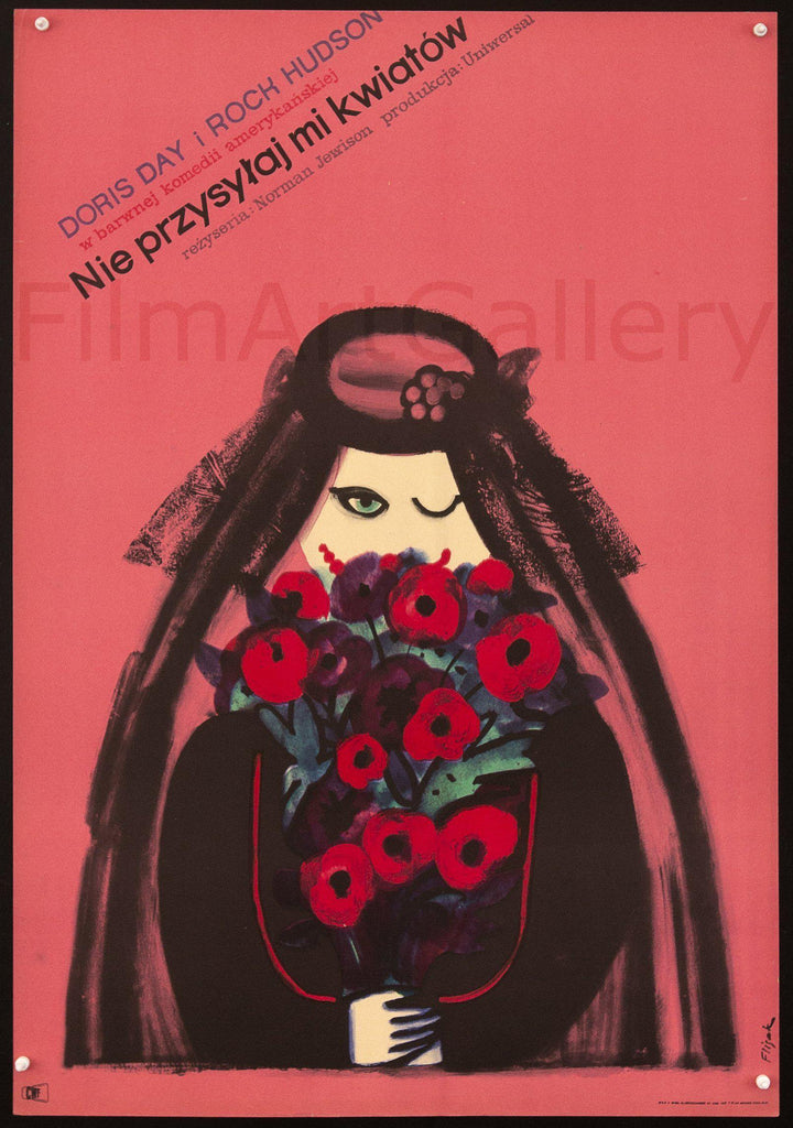 Send Me No Flowers Original Vintage Movie Poster