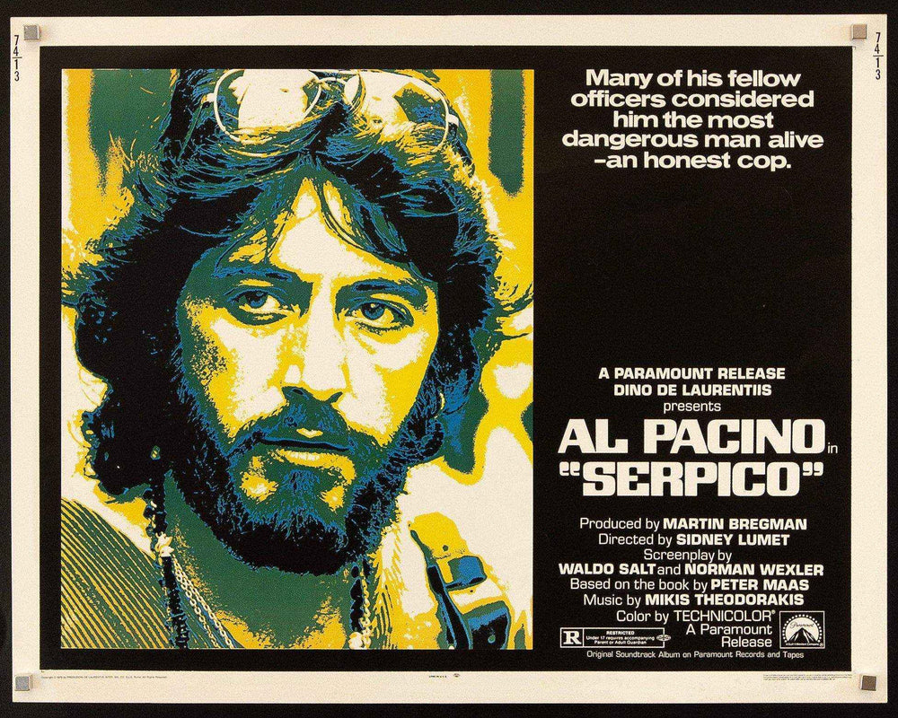 Serpico Original Vintage Movie Poster