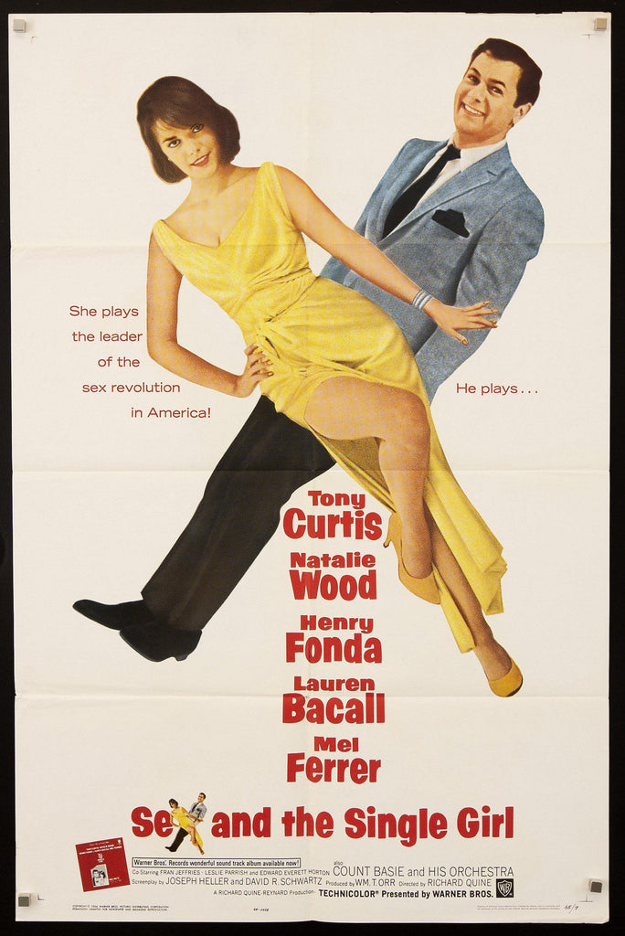 Sex and the Single Girl Original Vintage Movie Poster