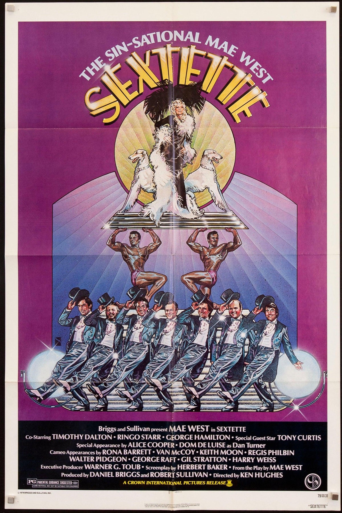 Sextette Original Vintage Movie Poster
