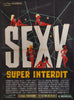 Sexy Super Interdit (Prohibited Sex) French 1 panel (47x63) Original Vintage Movie Poster