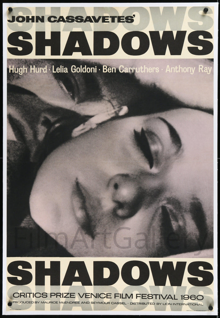 Shadows Original Vintage Movie Poster