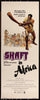 Shaft In Africa Insert (14x36) Original Vintage Movie Poster