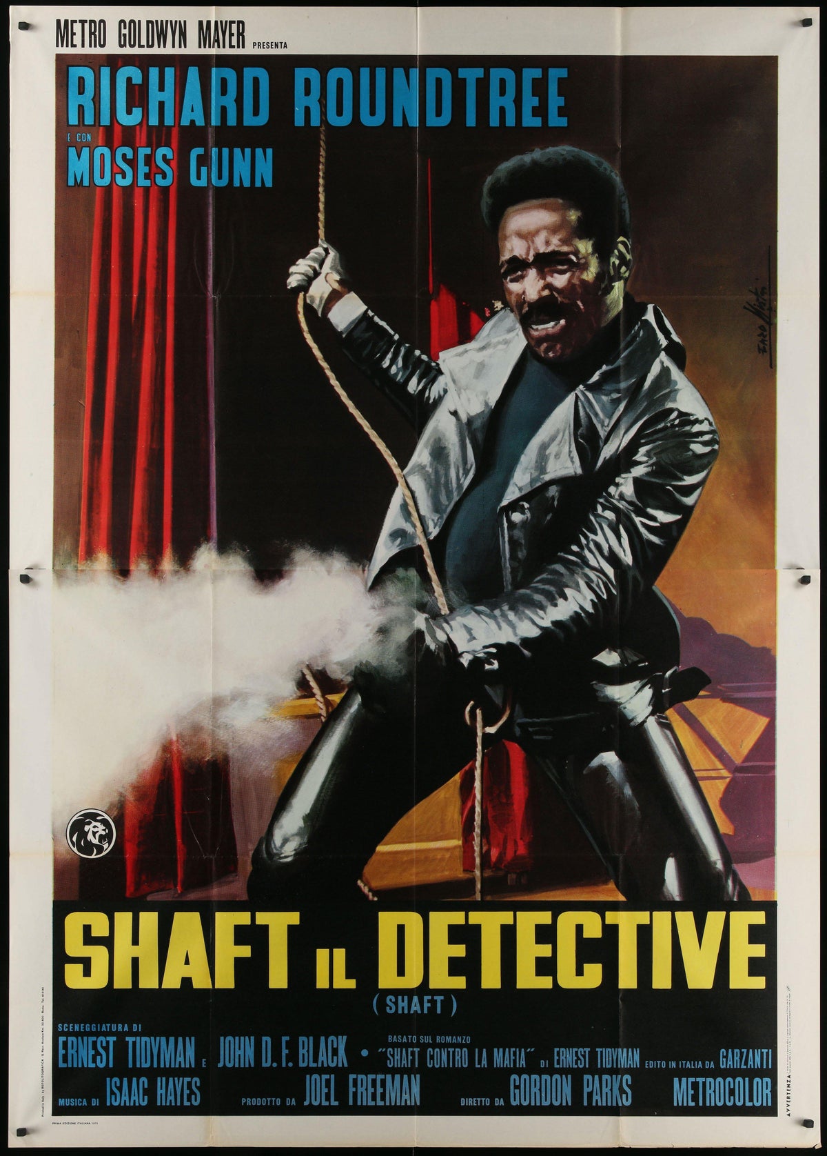 Shaft Original Vintage Movie Poster