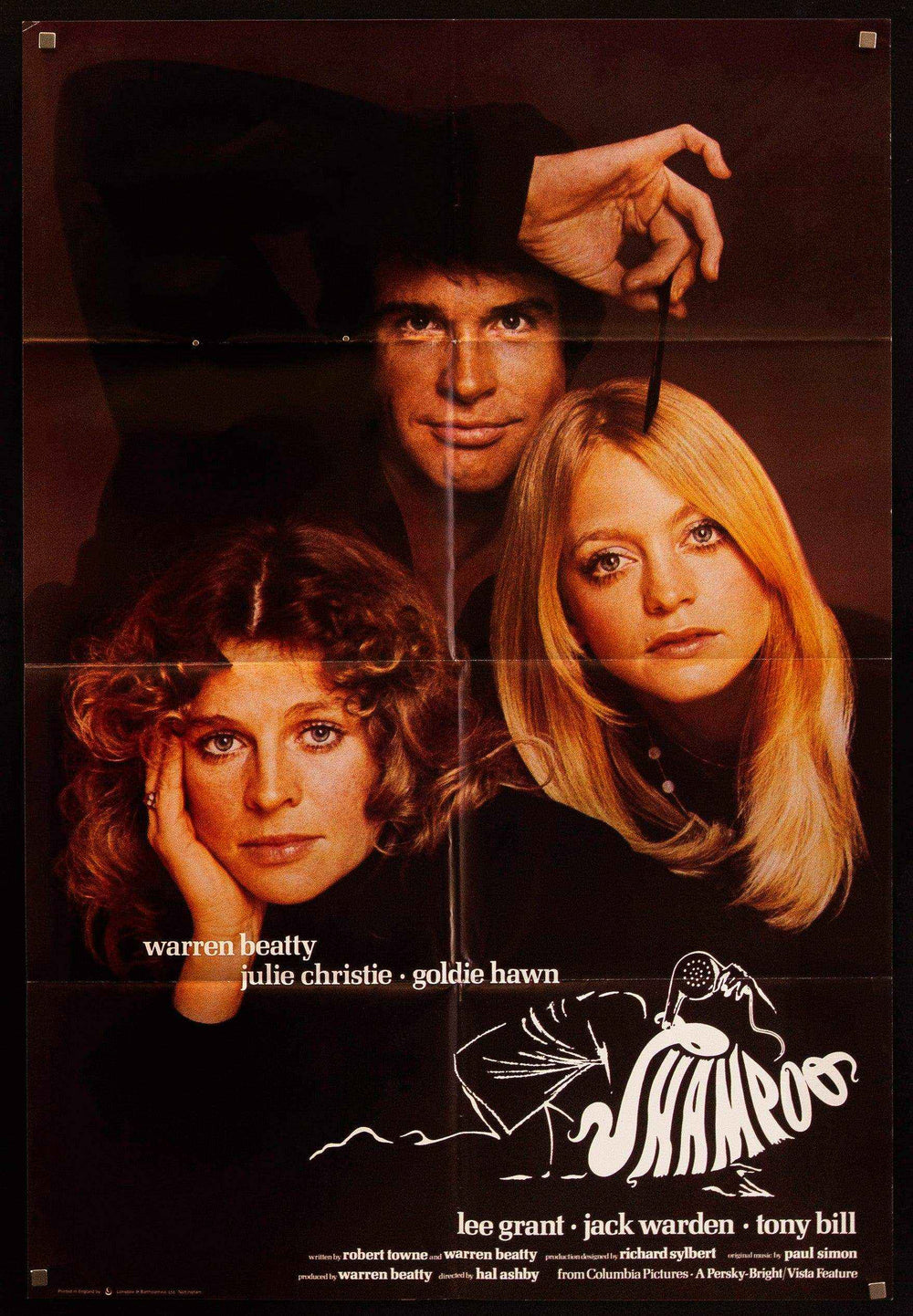 Shampoo Original Vintage Movie Poster