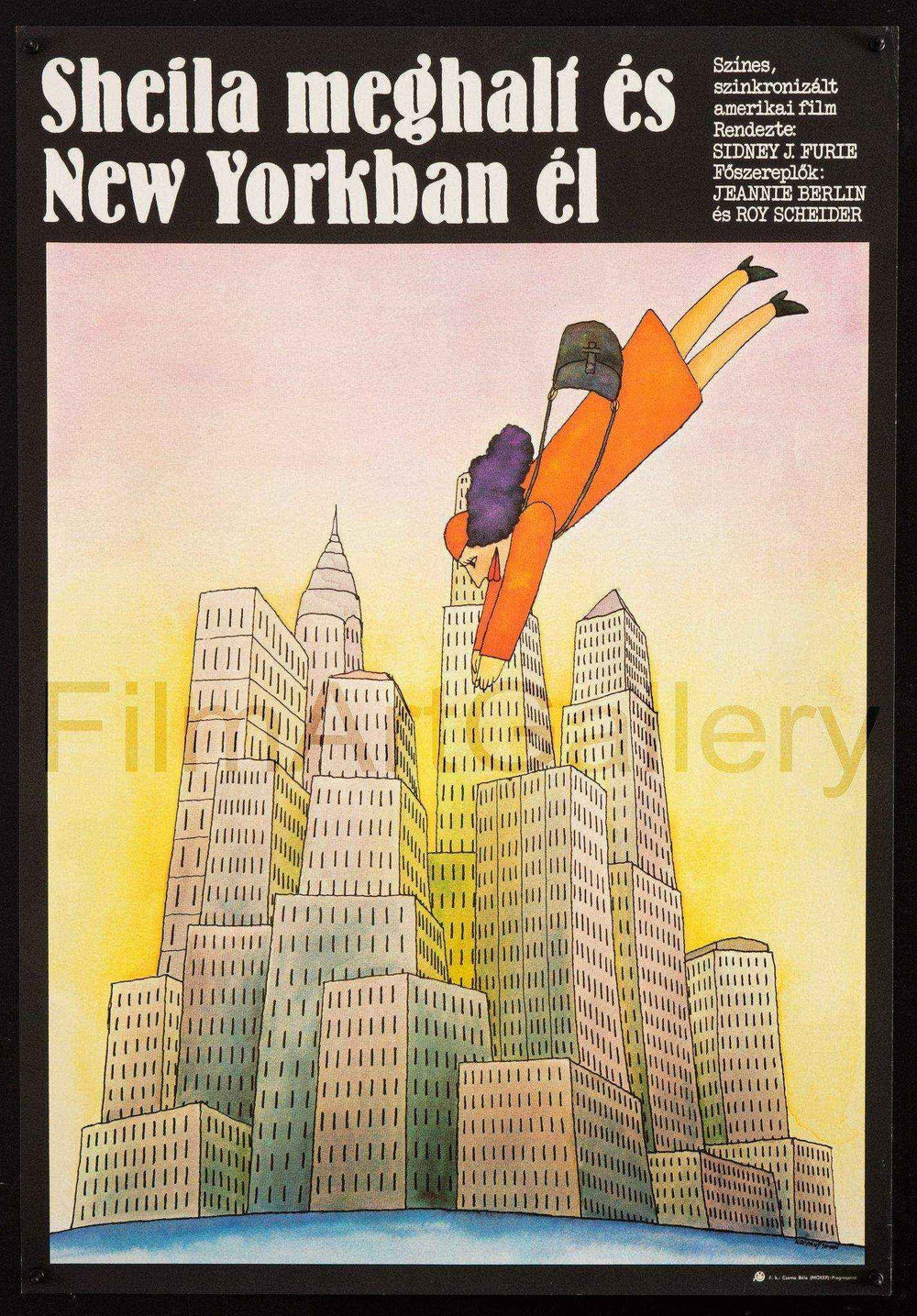 Sheila Devine Is Dead and Living in New York Original Vintage Movie Poster