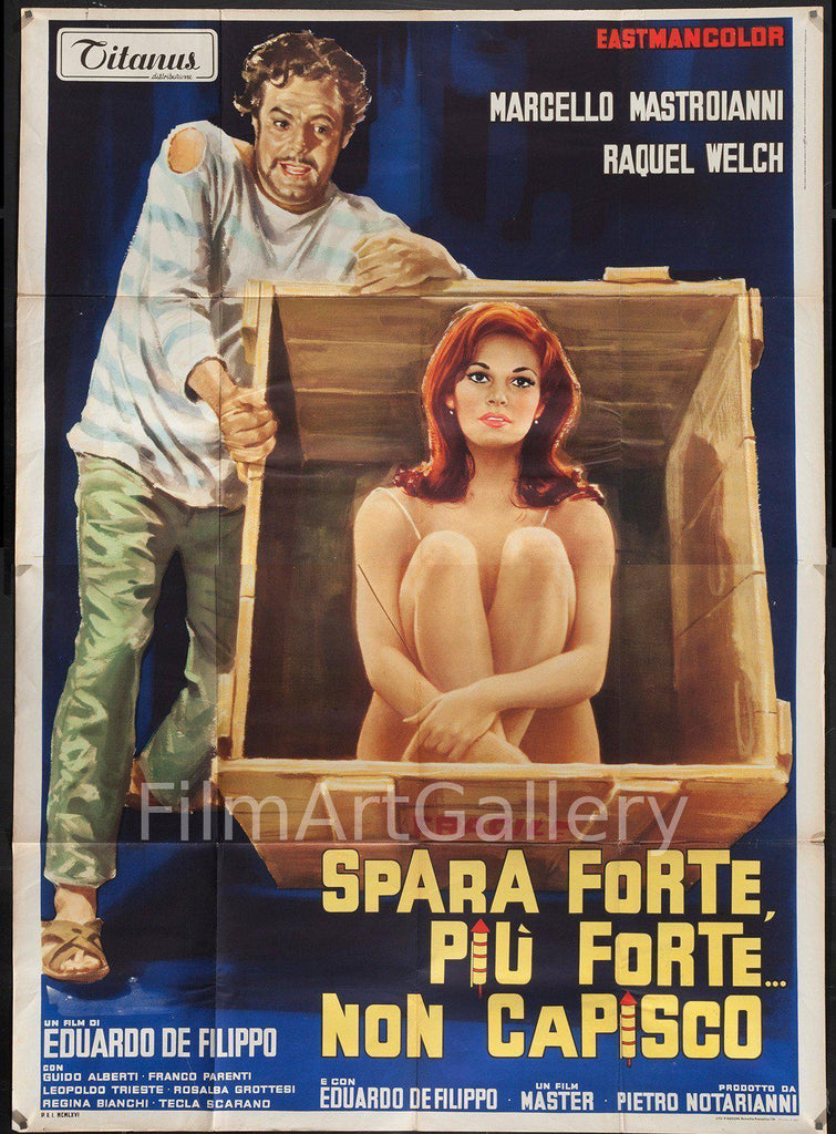 Shoot Loud, Louder, I Don't Understand Original Vintage Movie Poster
