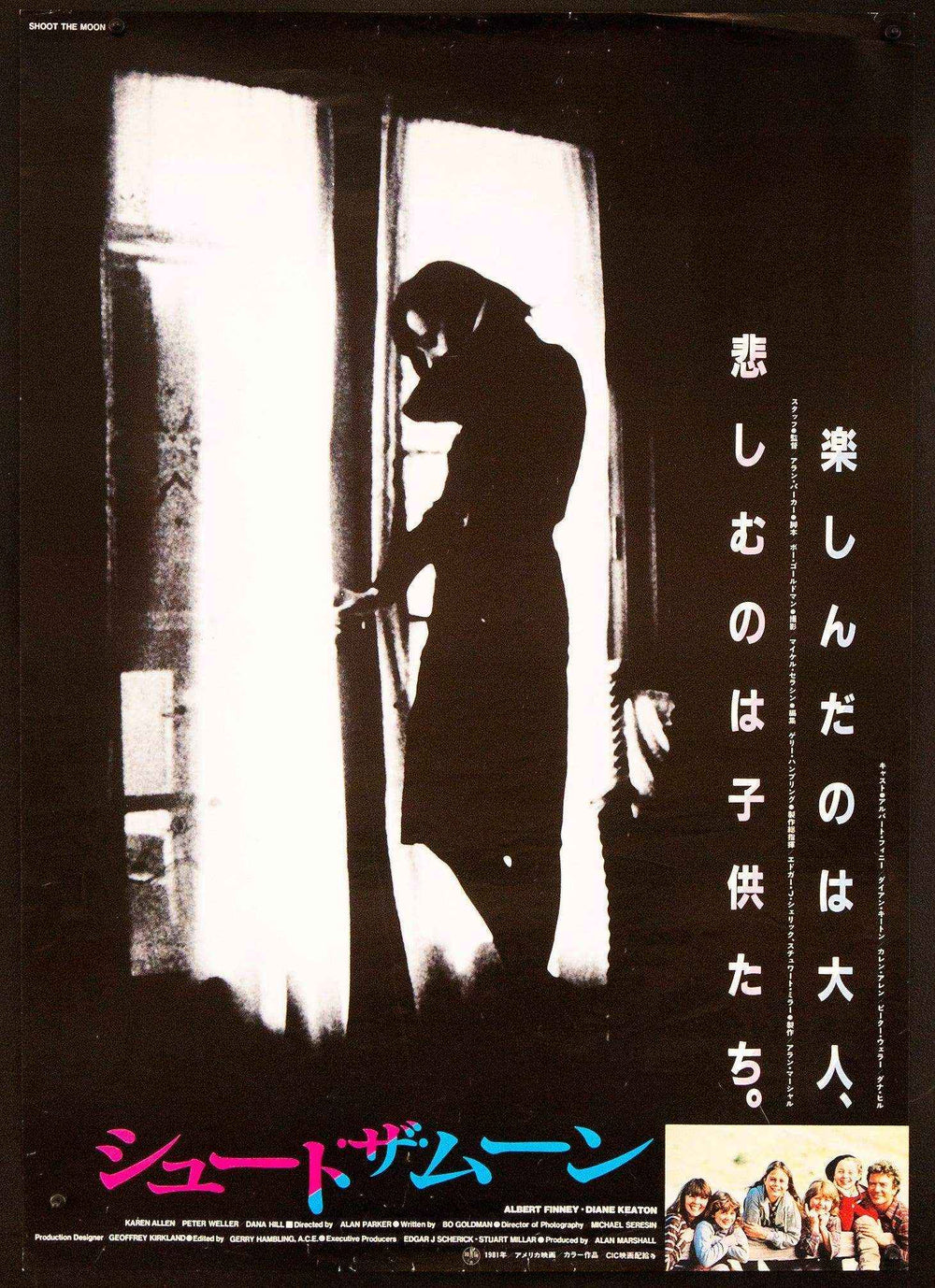 Shoot The Moon Original Vintage Movie Poster