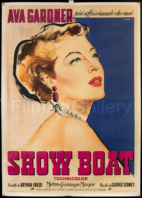 Show Boat Original Vintage Movie Poster