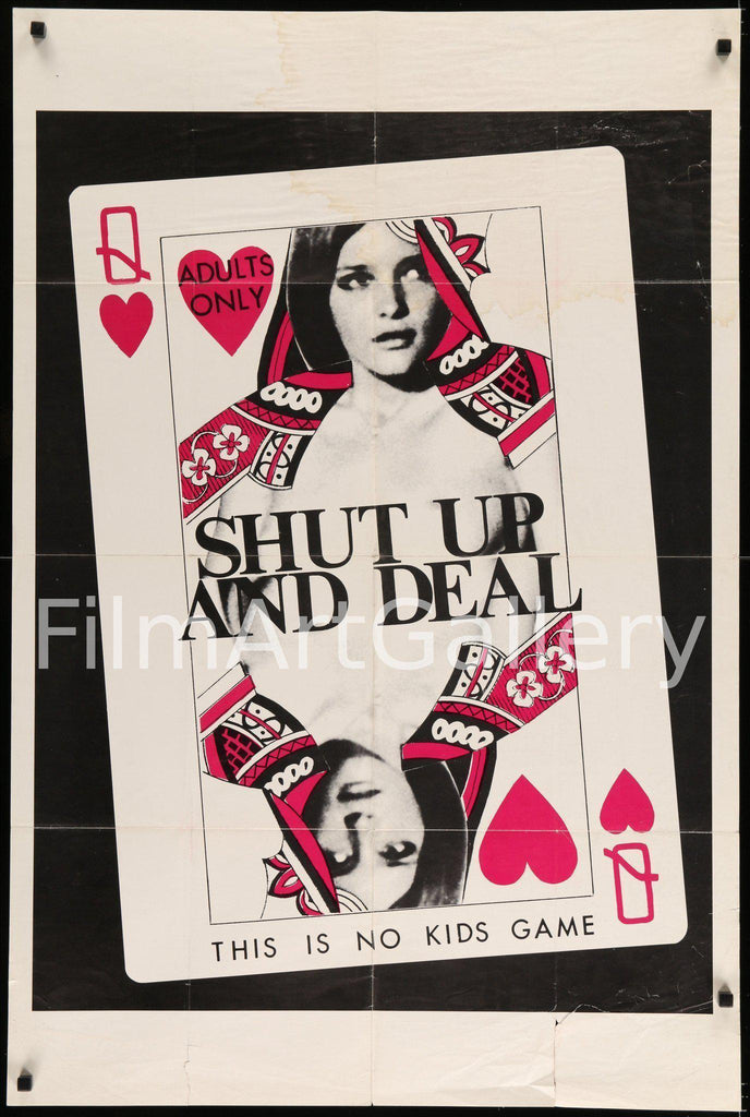 Shut Up and Deal Original Vintage Movie Poster