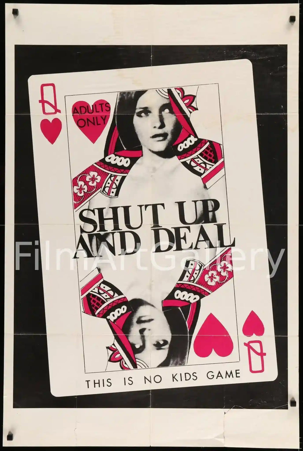 Shut Up and Deal Original Vintage Movie Poster