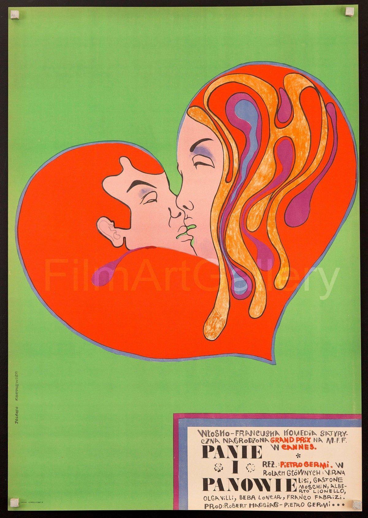 Signore and Signori (The Birds, the Bees, and the Italians) Original Vintage Movie Poster