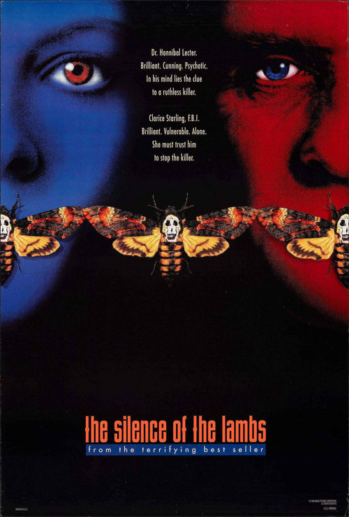 Silence of the Lambs Original Vintage Movie Poster