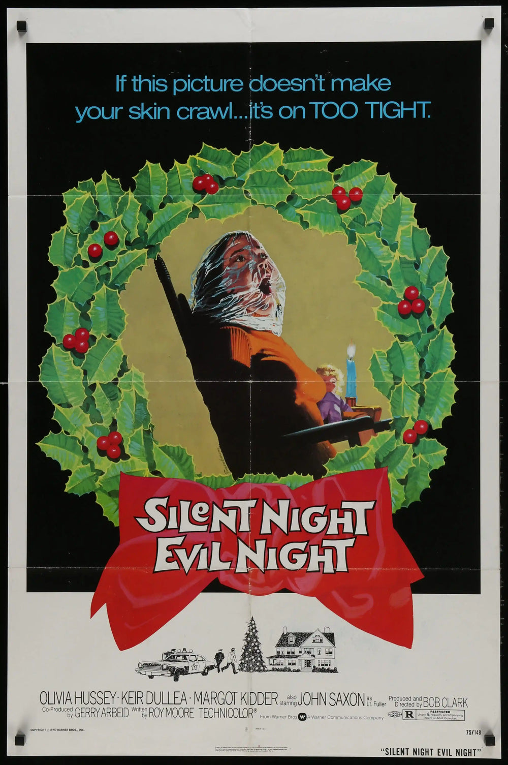 Silent Night Evil Night (Black Christmas) Original Vintage Movie Poster