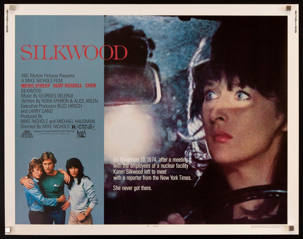 Silkwood Original Vintage Movie Poster