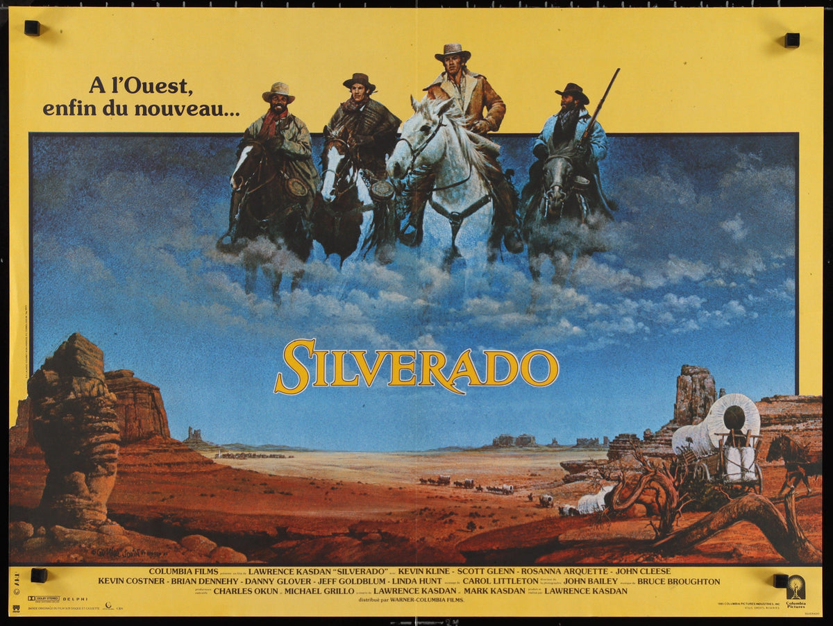 Silverado French Small (23x32) Original Vintage Movie Poster
