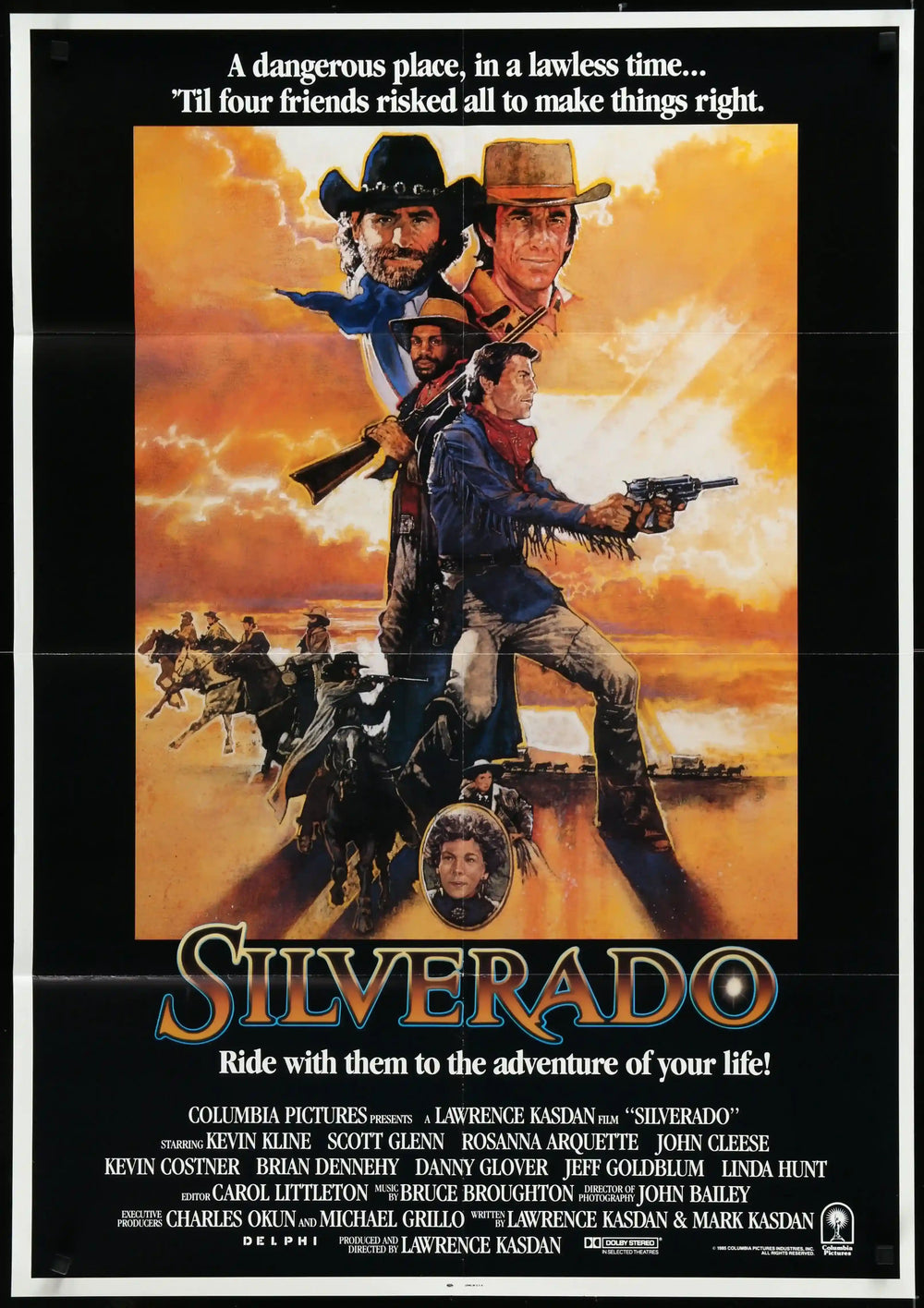 Silverado Original Vintage Movie Poster