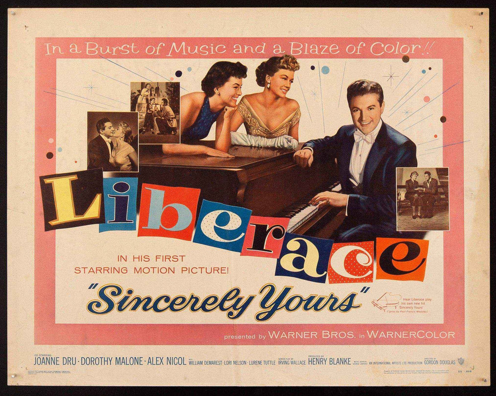 Sincerely Yours Original Vintage Movie Poster