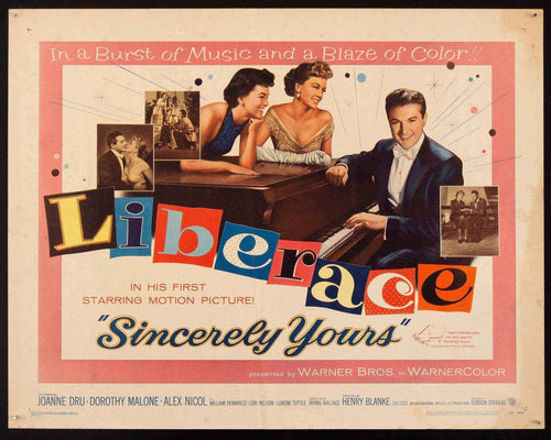 Sincerely Yours Original Vintage Movie Poster