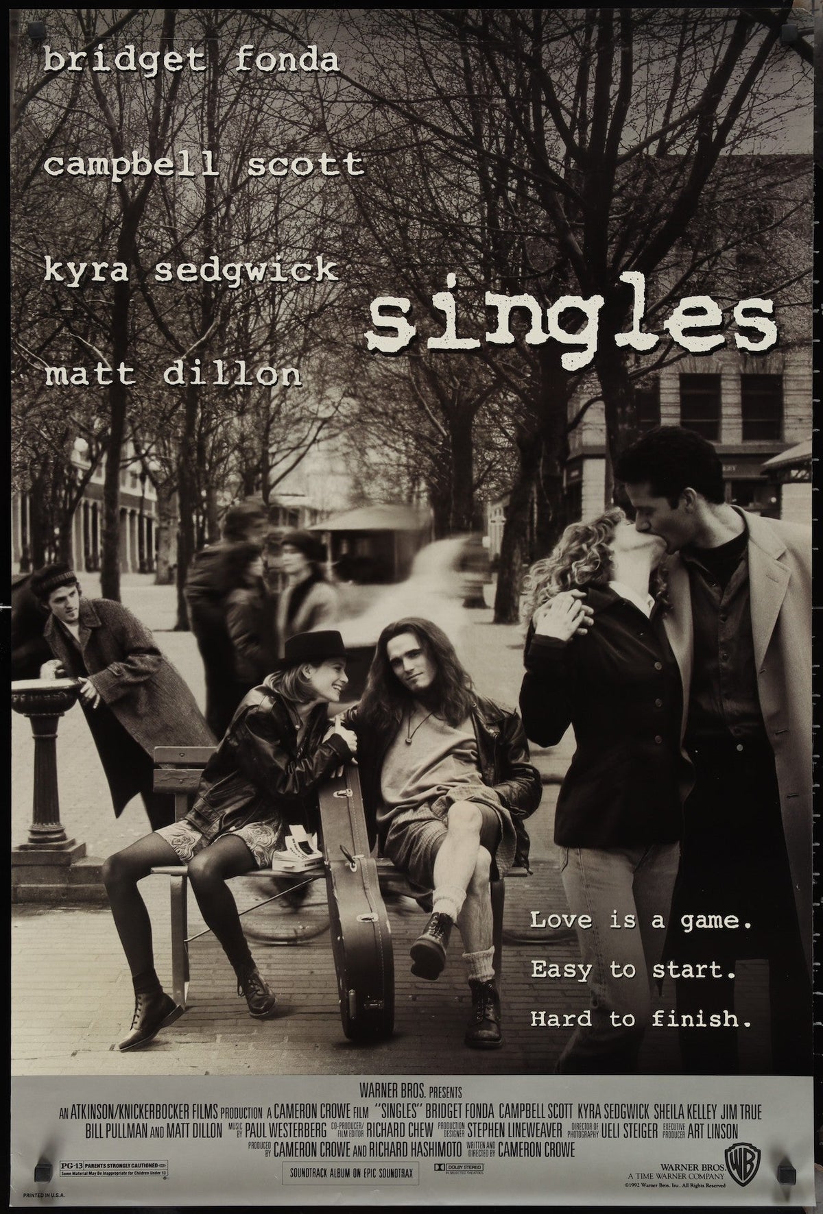 Singles Original Vintage Movie Poster