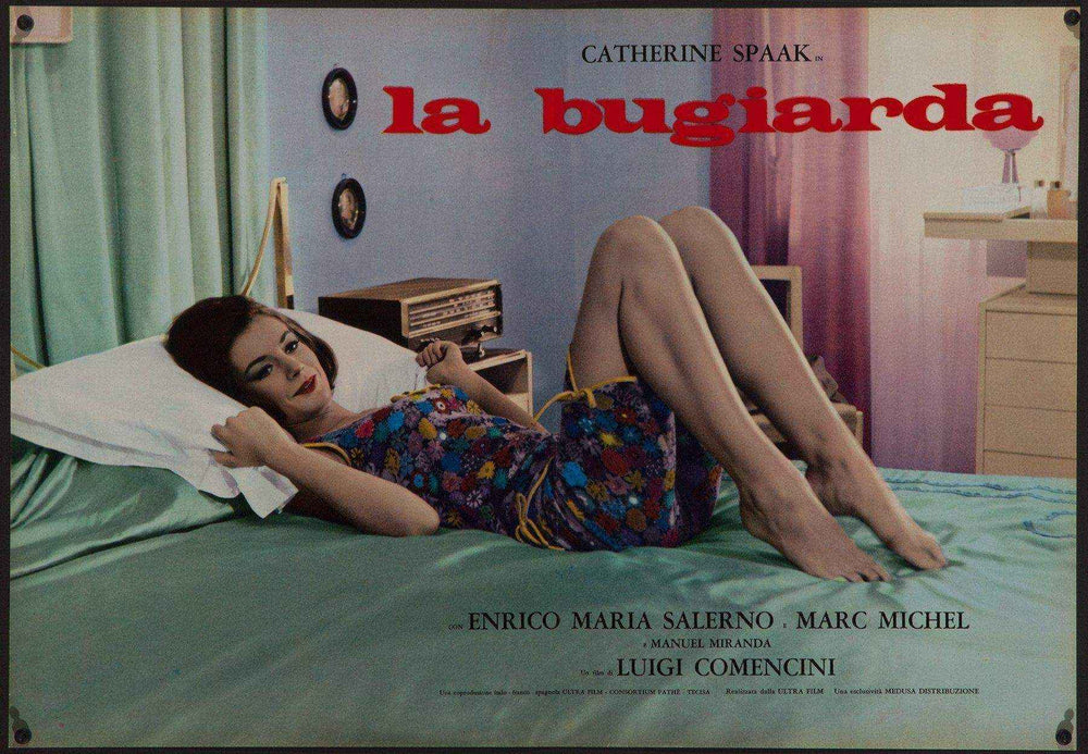 Six Days a Week (La Bugiarda) Original Vintage Movie Poster