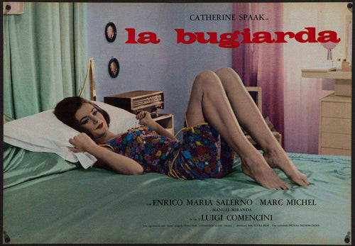 Six Days a Week (La Bugiarda) Original Vintage Movie Poster
