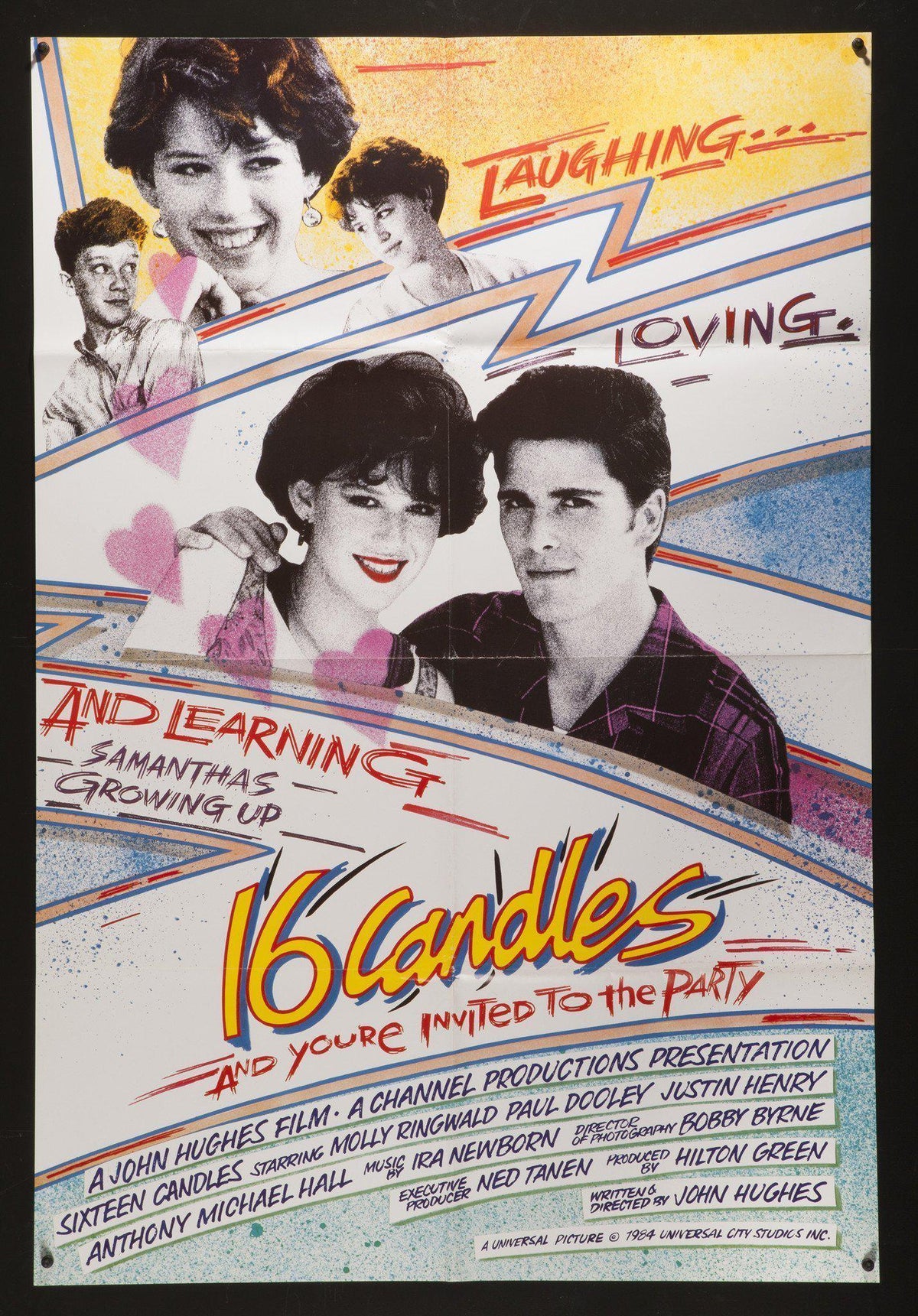 Sixteen Candles Original Vintage Movie Poster
