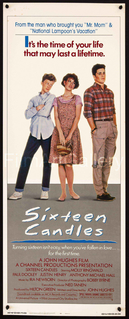 Sixteen Candles Original Vintage Movie Poster